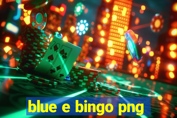 blue e bingo png