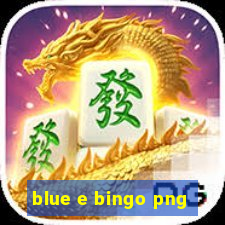 blue e bingo png