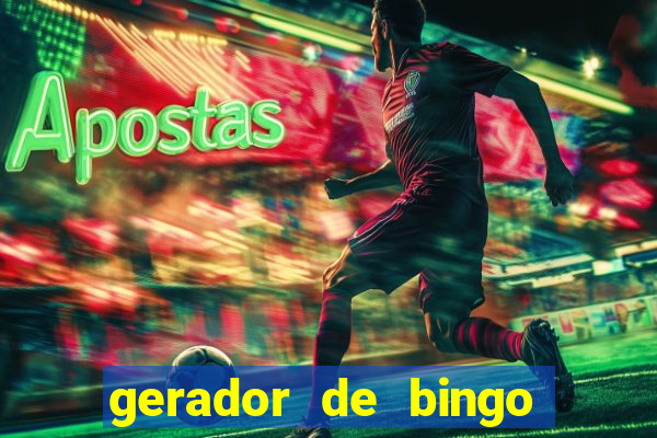 gerador de bingo de palavras