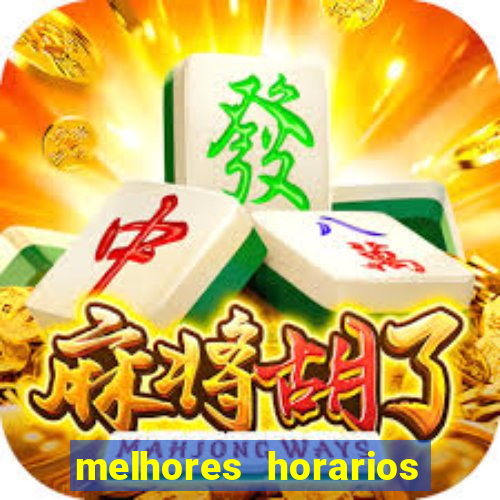 melhores horarios fortune dragon