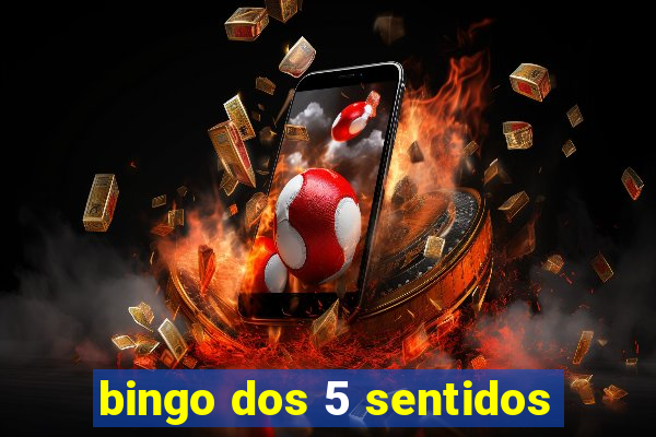 bingo dos 5 sentidos